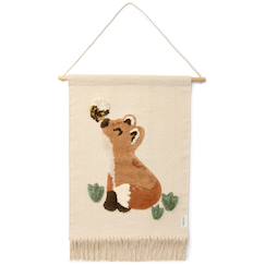 Tapis mural renard forest friends  - vertbaudet enfant