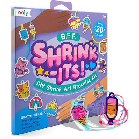 Kit bracelet en plastique magique rétrécissant – crée, colorie et porte tes propres charms! Multicolor 3 - vertbaudet enfant 
