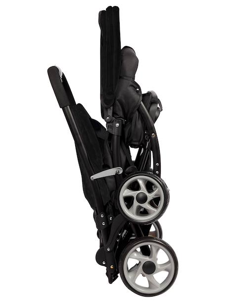 Poussette double avec habillage pluie twinbi Noir etoile 4 - vertbaudet enfant 