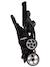 Poussette double avec habillage pluie twinbi Noir etoile 4 - vertbaudet enfant 