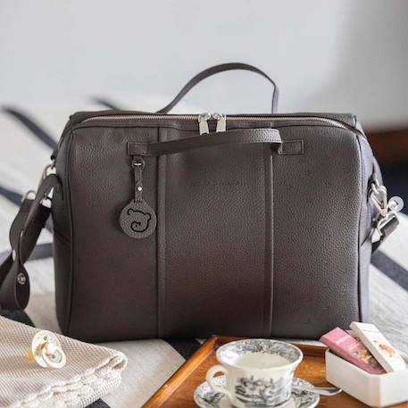Sac à langer london Bleu marine+Bordeaux+Marron+Noir 15 - vertbaudet enfant 