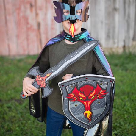 Epée de chevalier dragon en mousse Gris 4 - vertbaudet enfant 