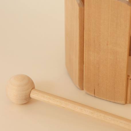Octoblock - bloc sonore Bois naturel 3 - vertbaudet enfant 