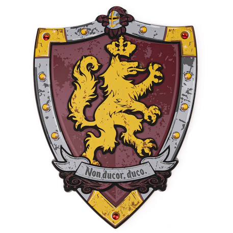 Bouclier de chevalier honour en mousse Gris 1 - vertbaudet enfant 