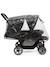 Poussette double avec habillage pluie twinbi Noir etoile 3 - vertbaudet enfant 