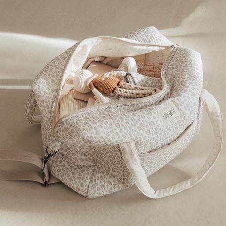 Sac de maternité camila soft print Blanc, gris, rose 2 - vertbaudet enfant 