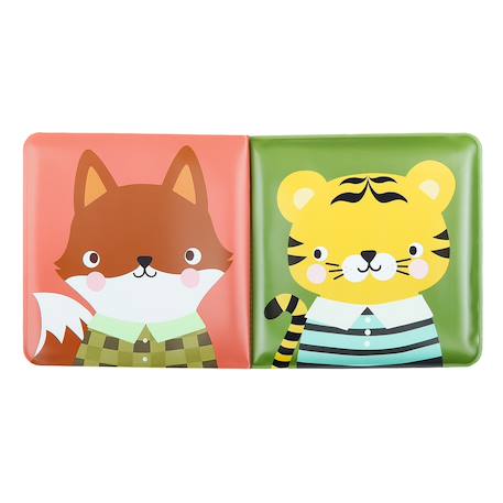 Livre de bain pour enfant les amis animaux Vert 3 - vertbaudet enfant 