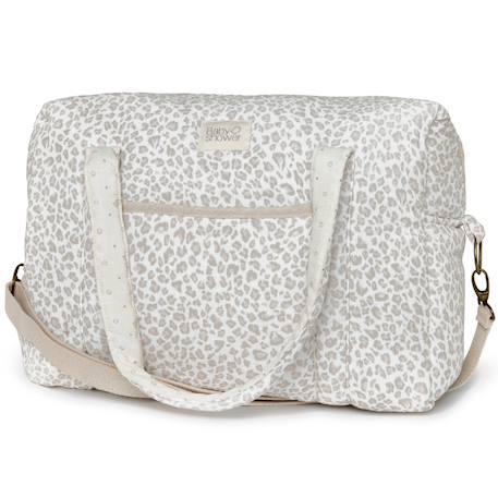 Sac de maternité camila soft print Blanc, gris, rose 1 - vertbaudet enfant 