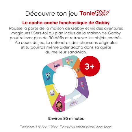Gabby et la maison magique - tonieplay game MULTICOLORE 3 - vertbaudet enfant 