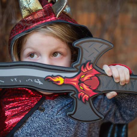 Epée de chevalier dragon en mousse Gris 3 - vertbaudet enfant 