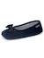 Chaussons ballerines microvelours, semelle antidérapante Marine 6 - vertbaudet enfant 
