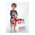 Peluche - peluche lapin ruby cutydoos rose framboise – 13 cm Blanc 6 - vertbaudet enfant 