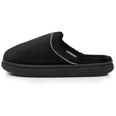 Chaussons mules semelle bloup confort Gris+Noir 9 - vertbaudet enfant 