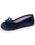 Chaussons ballerines souples, ultra confortables et légers, confort technologie everywear Bleu canardfleurs+Bleu marine+Grisirisé+Rayuresbleues+Sauge+Sauge noeud irisé 12 - vertbaudet enfant 