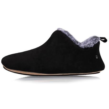 Chaussons bottillons ultra confortables Camel+Noir+Rose chiné 9 - vertbaudet enfant 
