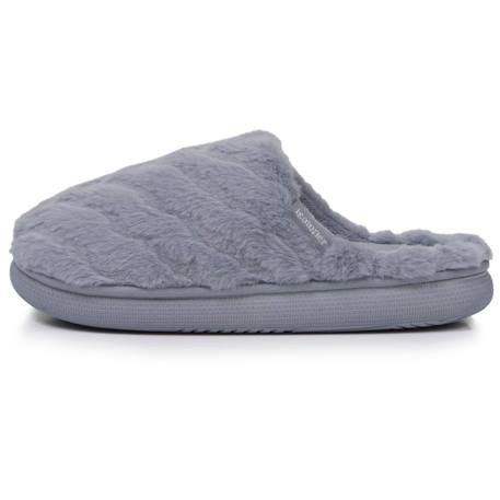 Chaussons mules semelle bloup confort Gris+Noir 4 - vertbaudet enfant 