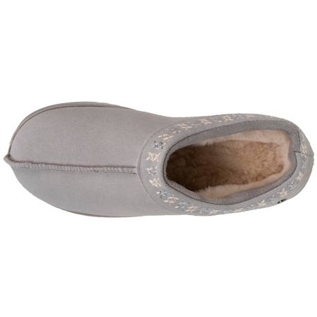 Chaussons bottillons dessus cuir, semelle confort Gris+Noir nacré 2 - vertbaudet enfant 