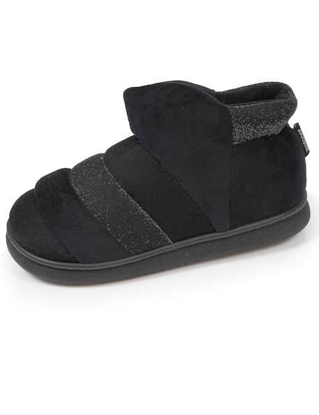 Chaussons bottillons semelle bloup extra confort Beige+Noir 12 - vertbaudet enfant 