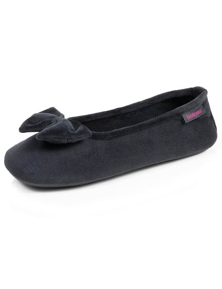 Chaussons ballerines semelle ultra-souple, confortables, semelle à mémoire de forme Léopard+Marine+Noir 18 - vertbaudet enfant 