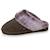 Chaussons mules cuir fourré chaud Beige+Camel+Kaki 13 - vertbaudet enfant 