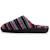 Chaussons mules semelle ergonomique confort, velours Marine+Noir+Rayures 16 - vertbaudet enfant 