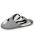 Chaussons mules chat fantaisie Gris+Rose chiné 6 - vertbaudet enfant 