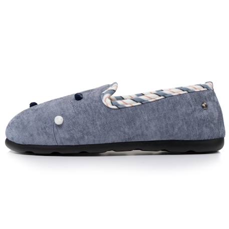Chaussons charentaises souples, ultra confortables et légers, confort technologie everywear Beigechiné+Bleu+Bleu denim+Gris+Gris chiné+Grisirisé 16 - vertbaudet enfant 