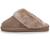 Chaussons mules cuir fourré chaud Beige+Camel+Kaki 4 - vertbaudet enfant 