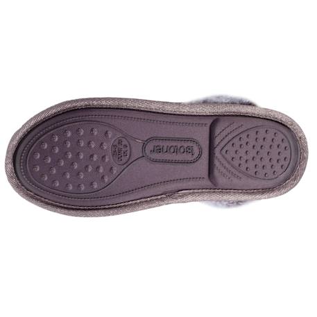 Chaussons bottillons ultra confortables et chauds, interieur et bordure en fausse fourrure Camel+Gris+Noir 11 - vertbaudet enfant 