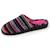 Chaussons mules semelle ergonomique confort, velours Marine+Noir+Rayures 13 - vertbaudet enfant 