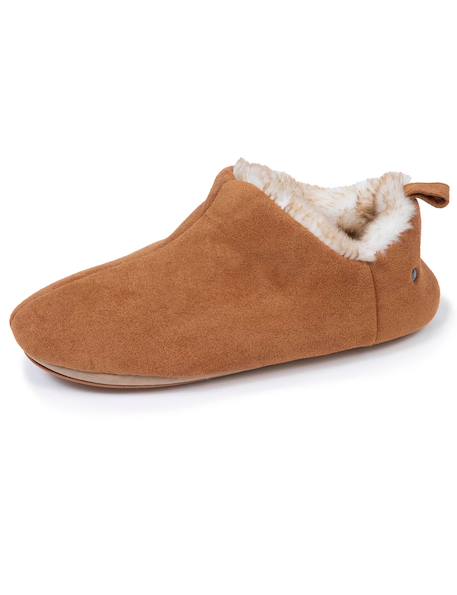 Chaussons bottillons ultra confortables Camel+Noir+Rose chiné 6 - vertbaudet enfant 