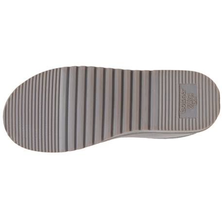 Chaussons bottillons dessus cuir, semelle confort Gris+Noir nacré 4 - vertbaudet enfant 