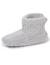 Chaussons bottillons imitation fourrure, semelle antidérapante Gris 6 - vertbaudet enfant 