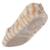 Chaussons ballerines imitation fourrure - tissu antidérapant Beige tigré 5 - vertbaudet enfant 