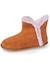 Chaussons bottillons ultra confortables et chauds, interieur et bordure en fausse fourrure Camel+Gris+Noir 6 - vertbaudet enfant 