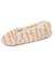 Chaussons ballerines imitation fourrure - tissu antidérapant Beige tigré 6 - vertbaudet enfant 