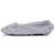 Chaussons ballerines imitation fourrure, semelle antidérapante Gris 3 - vertbaudet enfant 