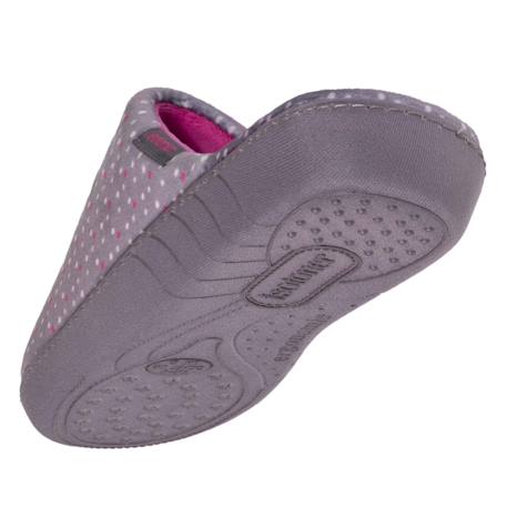Chaussons mules ultra confortables, semelle à mémoire de forme et soutient de la voûte plantaire Pois 5 - vertbaudet enfant 