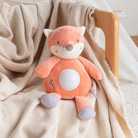 Peluche - veilleuse bebe bamboo - renard - 26 cm Beige 3 - vertbaudet enfant 