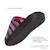 Chaussons mules ultra confortables et légers, mousse à mémoire de forme Gris chiné+Rose chiné 5 - vertbaudet enfant 