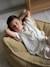 Pouf poire chambre enfant - fauteuil comfortable en teddy Biscuit+Cream white+Guava+Maple+Matcha+Warm hazel 29 - vertbaudet enfant 