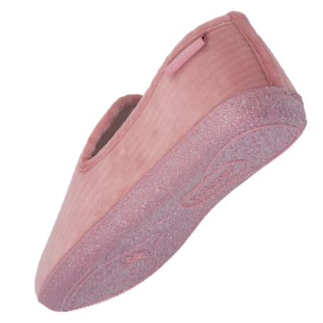 Chaussons charentaises ultra confortables semelle à mémoire de forme Rose 5 - vertbaudet enfant 