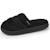 Chaussons mules semelle bloup extra confort Beige+Marine lurex+Noir 13 - vertbaudet enfant 