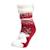 Chaussettes d'intérieur en maille, doublé sherpa, antidérapante Rouge 1 - vertbaudet enfant 