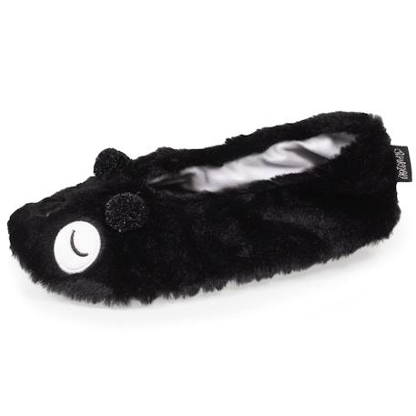 Chaussons ballerines ultra confortables et légères, semelle fine anti-dérapante Noir 1 - vertbaudet enfant 