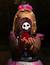 Peluche squelette skully – 13 cm Violet 3 - vertbaudet enfant 