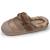 Chaussons mules semelle bloup extra confort Beige+Marine lurex+Noir 1 - vertbaudet enfant 
