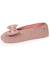 Chaussons ballerines ultra confortables, semelle en cuir, détail grand nœud Rose chiné 6 - vertbaudet enfant 