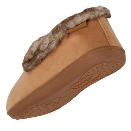 Chaussons charentaises semelle ergonomique confort, chauds Camel+Noir+Tartan 5 - vertbaudet enfant 