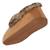 Chaussons charentaises semelle ergonomique confort, chauds Camel+Noir+Tartan 5 - vertbaudet enfant 